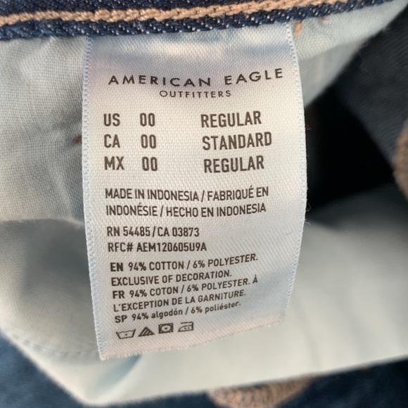 American eagle jeans size 00 - Picture 3 of 3